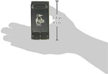Chums Glasshopper Clip - Metal Sun Visor Glasses Holder for Vehicles - Car, Truck, or SUV Sunglasses Mount Attachment (Black) - Image 6