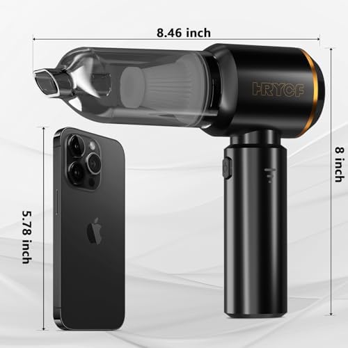 Handheld Cordless Professional 4-in-1 Car Vacuum Cleaner with Digital Display, 20000Pa Powerful Handheld Vacuum, Portable Cordless Vacuum with Brushless Motor & Crevice Tool for Car Home Office Pet - Image 7