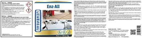 Chemspec ENZ-All – Professional Multi-Purpose Enzyme Traffic Lane Carpet Cleaning Concentrate, 4 pk, 6 lb Jars (C-EA24) - Image 2