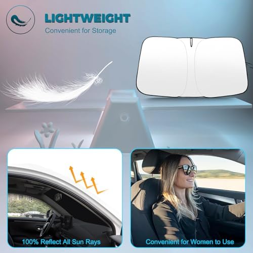 Foldable Front Windshield Sunshade fit for Honda HR-V 2023-2025 2026 - Image 7