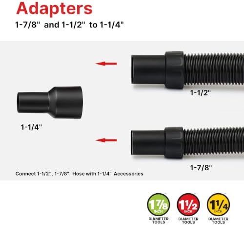 Shop-Vac 8-Pack 1-1/4" Micro Cleaning Nozzle Kit with Adapter - Image 7
