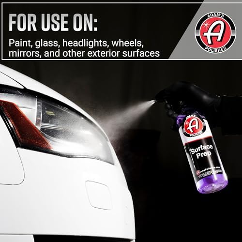 Adam's Polishes Surface Prep (4oz) - A Surface Cleanser Spray for Auto Paint Prep to Apply Any Ceramic Coating, Car Wax, or Spray Sealant | Use After Clay Bar, Car Wash & Orbital Polisher Treatment - Image 7