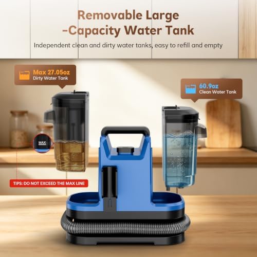 Portable Carpet Cleaner Machine, 21kPa Fabric Spot Cleaner Machine - Image 6