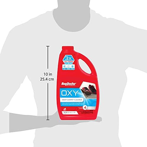 Rug Doctor Triple Action Oxy Deep Carpet Cleaner, 48 oz., Deep Cleans, Deodorizes, & Protects, Concentrated, Professional-Grade, 3X Action Formula - Image 7