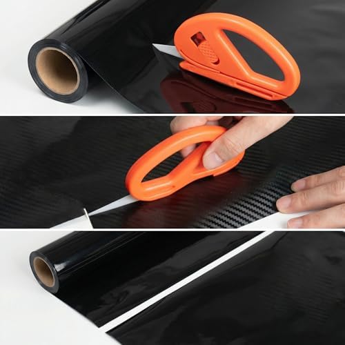 Vinyl Wrap Tool Kit Include Heat Gun, 7PCS Stick Squeegee, Knife Tape, Felt Squeegees, Craft Knife and Utility Knife Plastic Scraper, Vinyl Cutter, Magnet Holders, Cloth, Gloves - Image 7