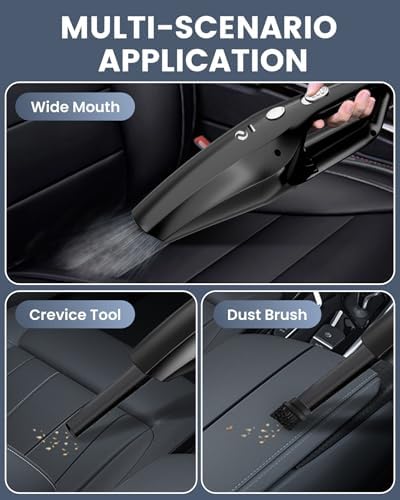 Handheld Vacuum Cordless, Mini Car Vacuum Cleaner - Image 6