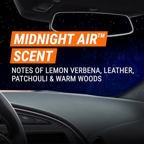 Armor All Fresh FX Smoke X Car Odor Eliminator Spray Pump, On-The-Go Car Air Freshener Spray, Midnight Air Scent, 0.15 Oz - Image 4