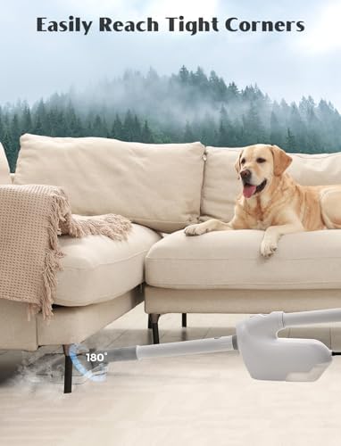10-in-1 Steam Mop with Detachable Handheld Steamer, Multi & Up Steamer - Image 6