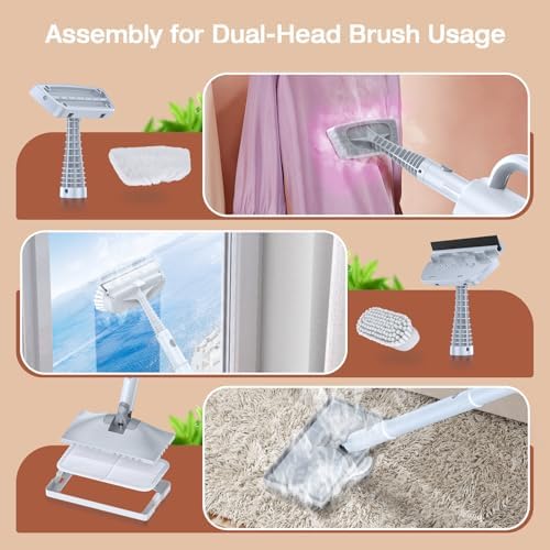 Steam Cleaner, Detachable 10-in-1 Handheld Steam Mop for Multi-Surface - Image 6