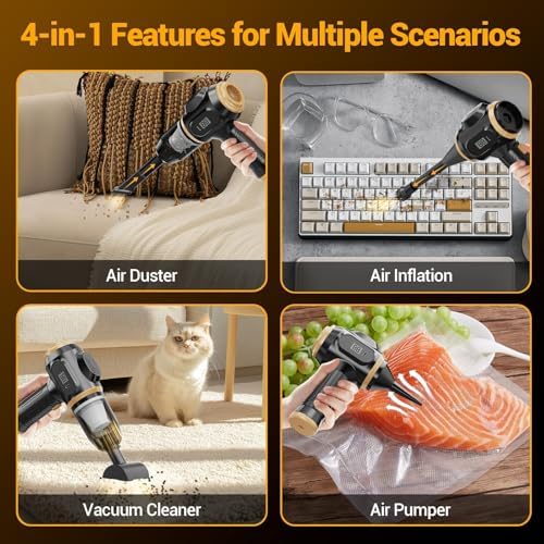 Portable Car Vacuum Cordless Mini Handheld Vacuums Cleaner - Image 6
