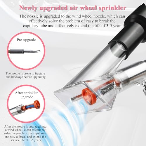 2in1 Car Cleaning Gun Detailing Dry Air Blow Gun & Vacunm Gun for Car - Image 7