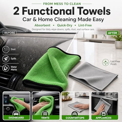 18PCS Car Detailing Kit Cleaning Gel Boar Hair Scratch Free Cleaner - Image 7