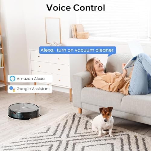 ROPVACNIC Robot Vacuum and Mop Combo 5200Pa Suction Robotic Cleaner - Image 6