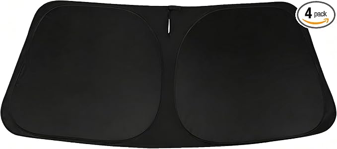 Ram1500(2019-2021) Car Windshield Sunshade - Automotive Heat Shield Blocker | Car Privacy Front Window Covers, UV Protection and Heat Insulation for Road Trips, Napping, Camping by QZZYXYL