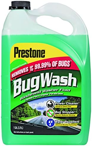 Prestone AS-657 Windshield Washer, 1 gal, Bottle, Clear Green, Liquid by Prestone