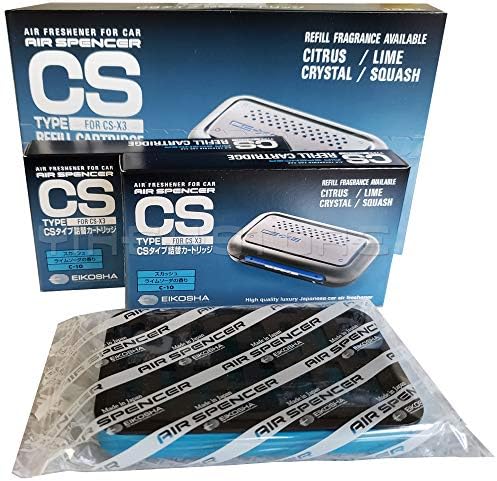 CSX3 Squash Air Spencer Refill x 2 Packs, JDM Car Air Freshner CS-X3 Squash - Image 4