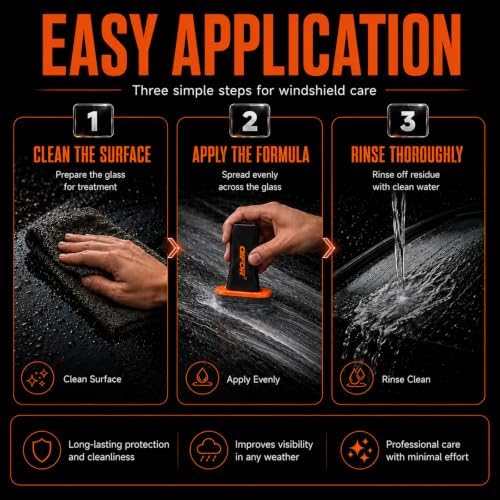 QIFOR Oil Film Remover for Car Windshields and Windows - Image 7