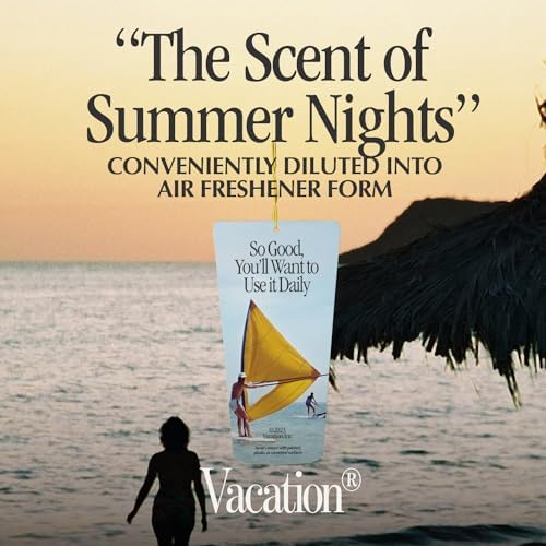 Vacation Car Air Freshener 3-Pack, After Sun Scent - Image 6