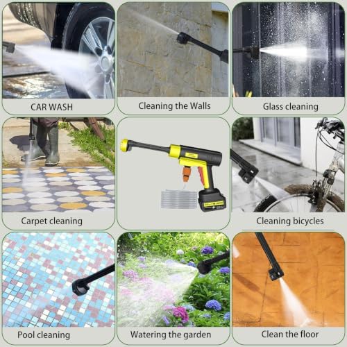 Cordless Car Washer, Portable Handheld Cleaning Tool with Brushless Motor - Image 6