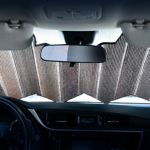 Plasticolor 003714R01 Honda Logo White Accordion Style Car Truck SUV Front Windshield Sunshade - Image 7