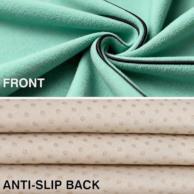 Waterproof Sweat Towel Car Seat Cover Sweat Carseat Protector,Perfect for Universal Anti-Slip Car Truck SUV Seat, Great for Post Gym Workout, Running, Swimming, Beach and Hiking (Green) - Image 6