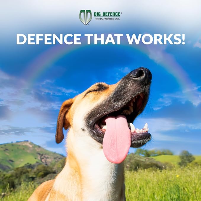 Dig Defence Original Gate Plate, 4 Pack with 2 Sm/Md Animal Barrier | Made in USA, Ideal Gift for Pet Lovers, Dog Digging Deterrent, Underground Gap Filler for Dogs or Rabbits - Image 9