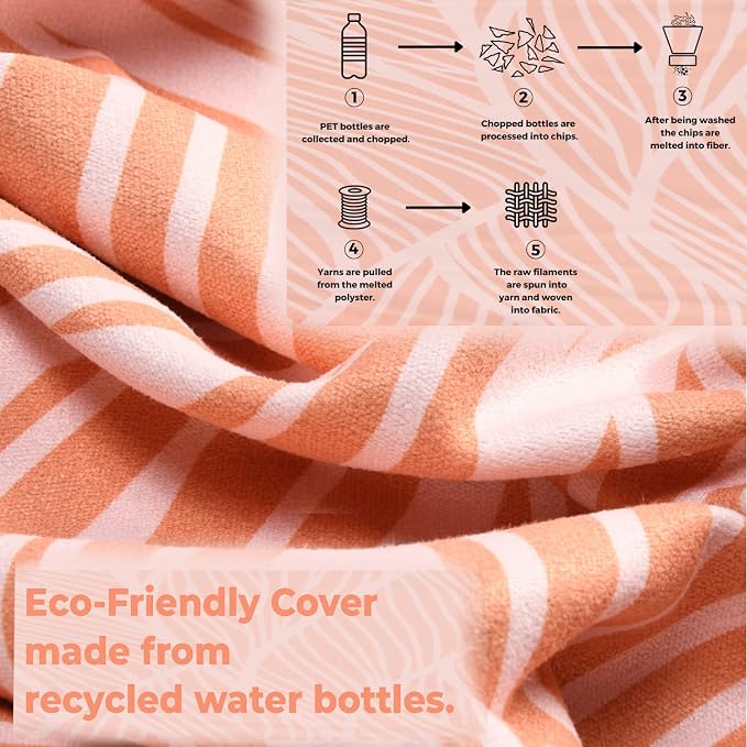 Booty Barrier 4.0 Waterproof Car Seat Cover for Sweat – Post-Workout Seat Protector for Runners, Gym, Beach & Sports – Washable, Eco-Friendly (Recycled Fabric) - Image 6