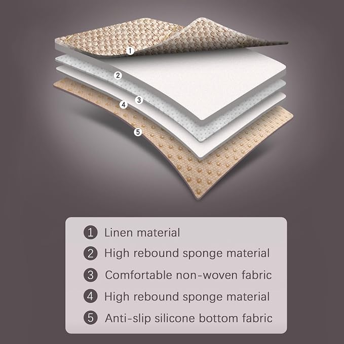 Beige Car Seat Covers Front Seats, 2 Pack Seat Covers for Cars Truck SUV | Front Seat Covers with Storage Pocket, Bottom Auto Seat Cushion Pad Mat for Most Vehicles - Image 6
