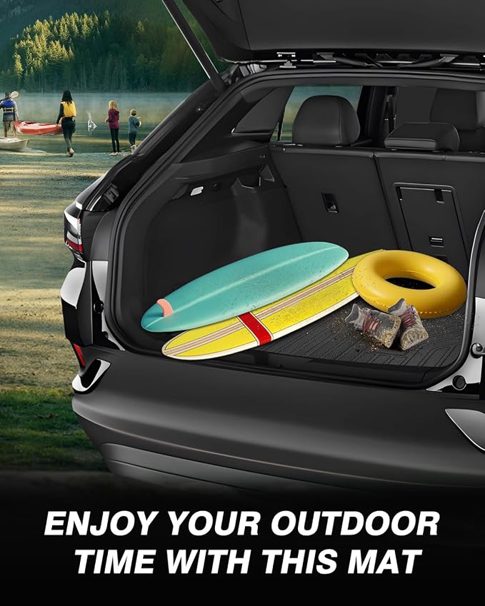Powerty Cargo Mat for Volkswagen ID.4 2021-2026, All Weather TPE Cargo Mat Liner for ID.4 Upper Position Cargo Deck - Image 8