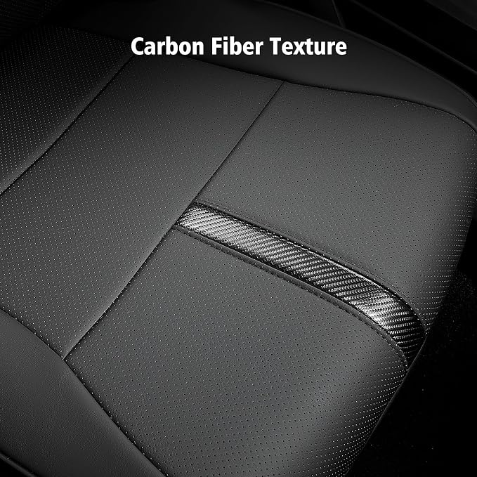 for Ford F150 Seat Covers 2015-2023 2024 2025 2026 (Only Rear Seat Covers), Leather Truck Seat Covers Custom Fit for F-150 XL XLT (Only SuperCrew/Crew Cab), Waterproof Car Accessories, Black - Image 8