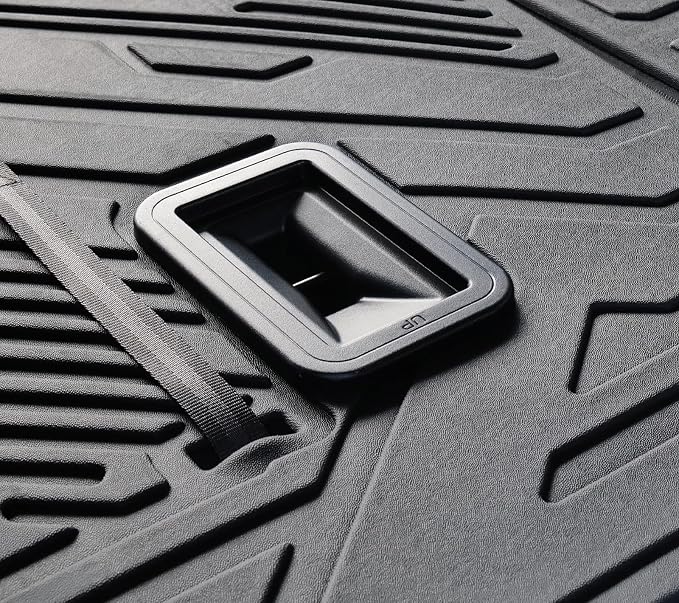 Cargo Mat for Chevy Traverse & GMC Acadia 2024-2026 Accessories | Also for 25-26 Buick Enclave, Cargo Liner & Rear Seat Back Protector, All Weather TPE, Non Slip & Odorless & Scratch Proof - Image 8