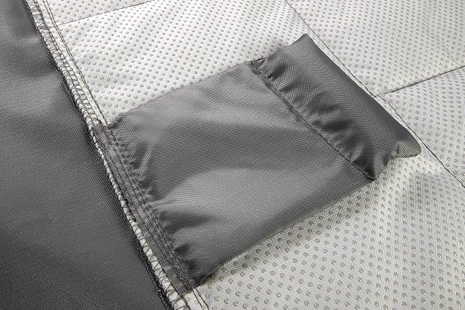 Sherpa Single Car Seat Cover, Gray, Model Number: SPT77777 - Image 9