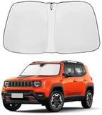 Foldable Front Windshield Sunshade fit for Jeep Renegade 2015-2025 by GZSH