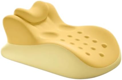 Ergonomic memory cotton hip pillow, which can relieve back pressure, waterproof and washable sheath, and bedroom posture support pillow can improve sleep quality and enhance intimacy. (Yellow) by Unknown
