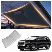 Windshield Sun Shade for GMC Acadia Front Window Shades Cover for 2010-2024 2025 2026 Acadia Windshield Sun Visor Protector Car Accessories by LZYYQX
