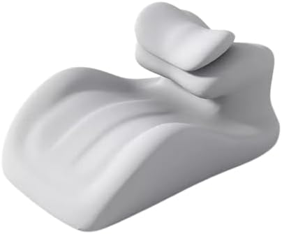 Orthopedic Memory Foam Wedge Pillow and Positioning-Waterproof Soft Velvet Coat Ergonomic Back, Hip and Waist Support-Provide Intimate deep Support Gift for his Wife. (Grey) by Unknown