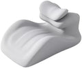 Orthopedic Memory Foam Wedge Pillow and Positioning-Waterproof Soft Velvet Coat Ergonomic Back, Hip and Waist Support-Provide Intimate deep Support Gift for his Wife. (Grey) by Unknown