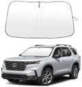 Foldable Front Windshield Sunshade fit for Honda Pilot 2016-2025 2026 by GZSH
