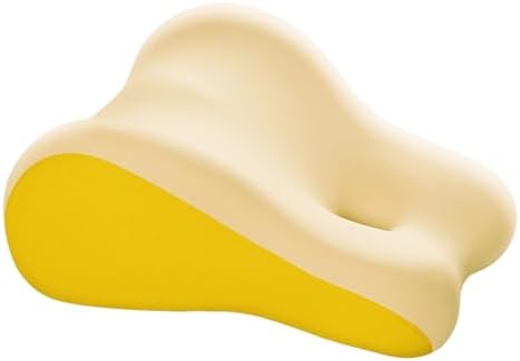 Sex Wedge Pillow for Adult Play,Couples Butt Cushion Hip Intimacy Pillow Memory Foam,Multi Position Pillow Ergonomic Leg Wedge for Bedroom Relaxation Post-Surgery Recovery(Yellow) by BENBOR