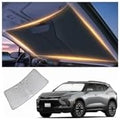 Windshield Sun Shade for Chevy Blazer Front Window Shades Cover for 2010-2024 2025 2026 Blazer Windshield Sun Visor Protector Car Accessories by LZYYQX