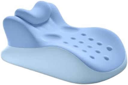 Ergonomic memory cotton hip pillow, which can relieve back pressure, waterproof and washable sheath, and bedroom posture support pillow can improve sleep quality and enhance intimacy. (Blue) by Unknown