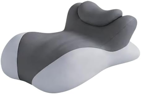Ergonomic Memory Foam Wedge Pillow for Couples – Intimacy Pillow, Prone Pillow for Sleeping, Breathable Positioning Support for Back Pain Relief, Reading & Massage – Removable Cover (Grey) by Unknown
