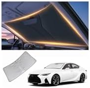 Windshield Sun Shade for Lexus is 300, is 350, is 500, is 250, is 200T Front Window Shades Cover for 2014-2024 2025 2026 is Windshield Sun Visor Protector Car Accessories by LZYYQX
