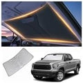 Windshield Sun Shade for Toyota Tundra Front Window Shades Cover for 2007-2024 2025 2026 Tundra Windshield Sun Visor Protector Car Accessories by LZYYQX