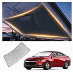 Windshield Sun Shade for Chevrolet/Chevy Malibu Front Window Shades Cover for 2010-2025 2026 Malibu Windshield Sun Visor Protector Car Accessories by LZYYQX