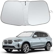 Foldable Front Windshield Sunshade fit for BMW X3 2018-2026 by GZSH