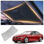 Windshield Sun Shade for BMW 3 Series 328i 330i 335i 320i 325i F30 F31 Front Window Shades Cover for 2013-2024 2025 2026 3 Series AccessoriesWindshield Sun Visor Protector Car Accessories by LZYYQX
