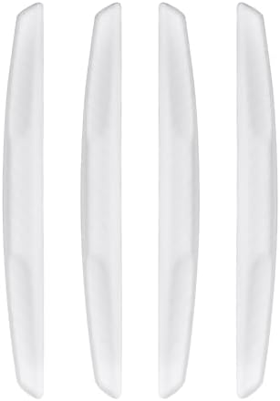 6 Inch 4Pcs 3D Carbon Fiber Texture Car Door Edge Protector Trim Strip Anti-Scratch and Anti-Collision Side Door Protectors Vehicle Exterior Accessories Sticker White - Image 7