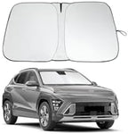 Foldable Front Windshield Sunshade fit for Hyundai Kona 2024-2025 2026 by GZSH