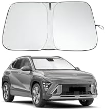 Foldable Front Windshield Sunshade fit for Hyundai Kona 2024-2025 2026 by GZSH